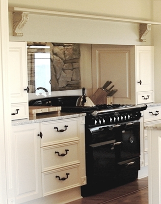 Traditional Hand Painted French Provincial Kitchens made in Adelaide by Compass Kitchens; click to see more.